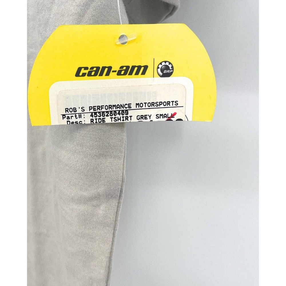 BRP Can-AM RT Tshirt  Brown Mens Sz‎ S - Picture 3 of 6